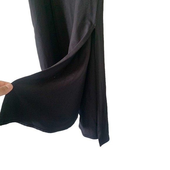 AVIVIT YIZHAR Black Casual Sleeveless Tunic Side Slits Size 1 (US 10-12) - Picture 7 of 11